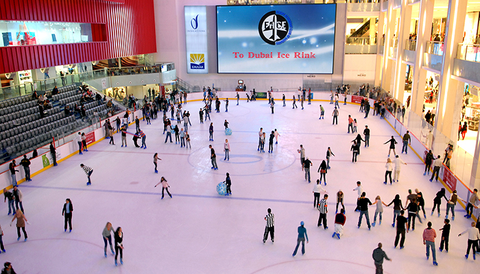 Dubai Ice Rinking